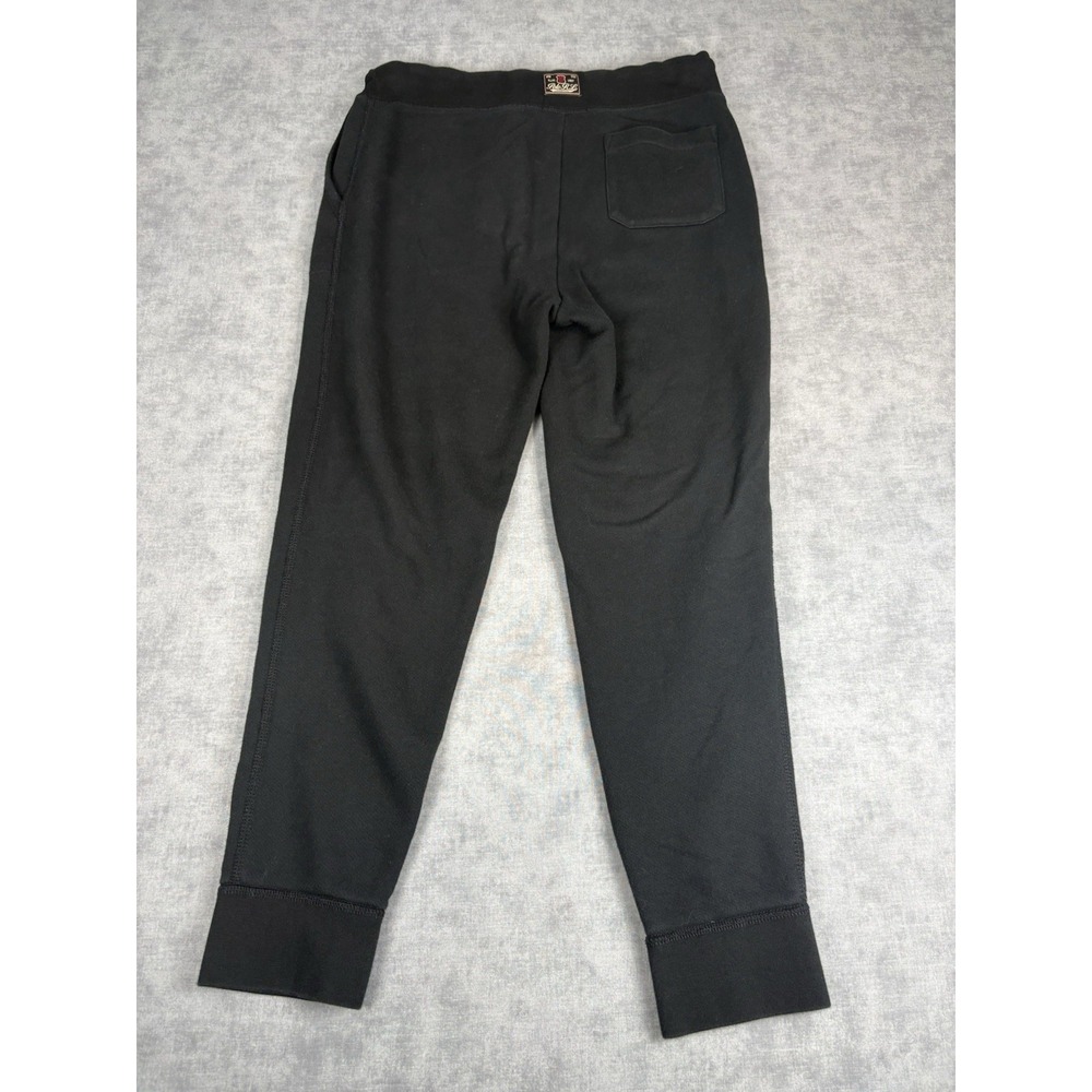 Polo Ralph Lauren Women Black Jogger Sweatpants Small Petite Cotton Blend